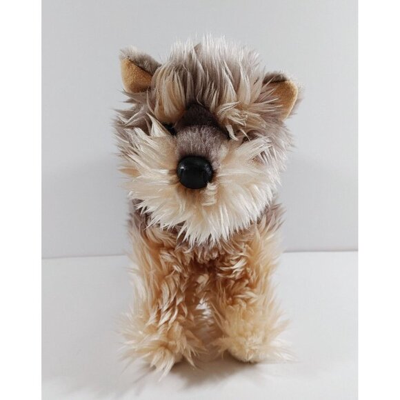 Douglas Cuddle  Toy Realistic Yorkie Terrier Puppy Stuffed Animal Toy Plush 1897 - Picture 2 of 4